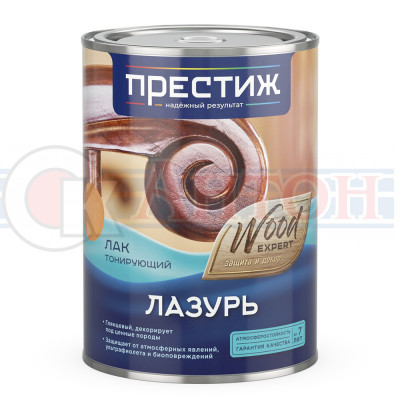 Престиж Лак Лазурь орех 0,8кг