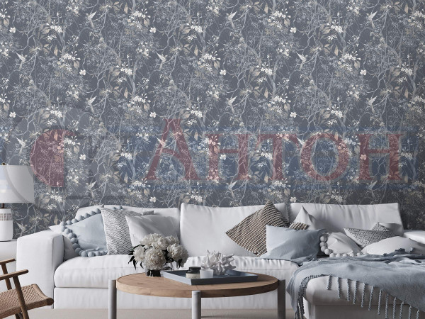 285798 Обои Victoria Stenova Colibri 10,05*1,06 горячее тиснение на флизе.