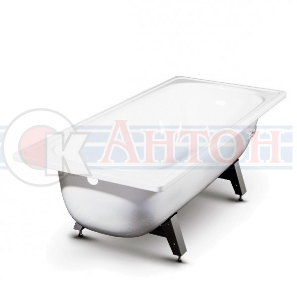 Ванна Антика 1,2 м*0,7м стальная с ножками ВИЗ