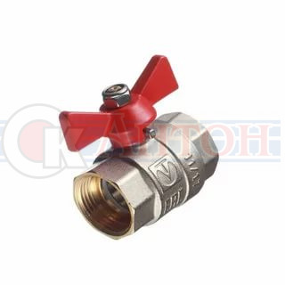 Кран шаровый бабочка 1" вн./вн. Ш Не заказывать