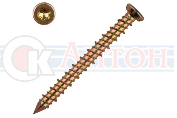 Шуруп по бетону 7,5*152 (100/600)