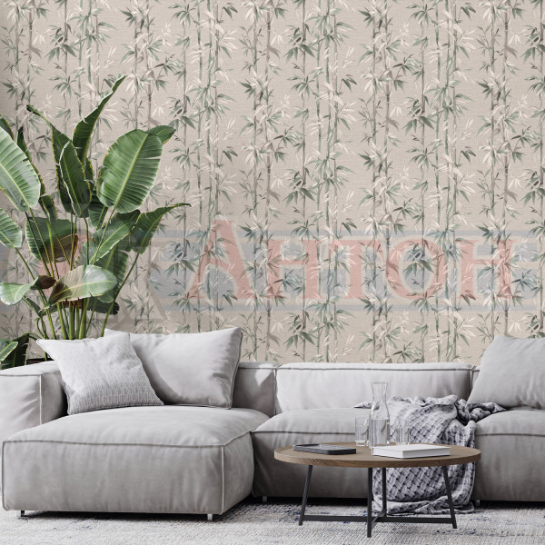 8735-13 Обои Bamboo винил 1,06*10м горячего тиснения на флизе