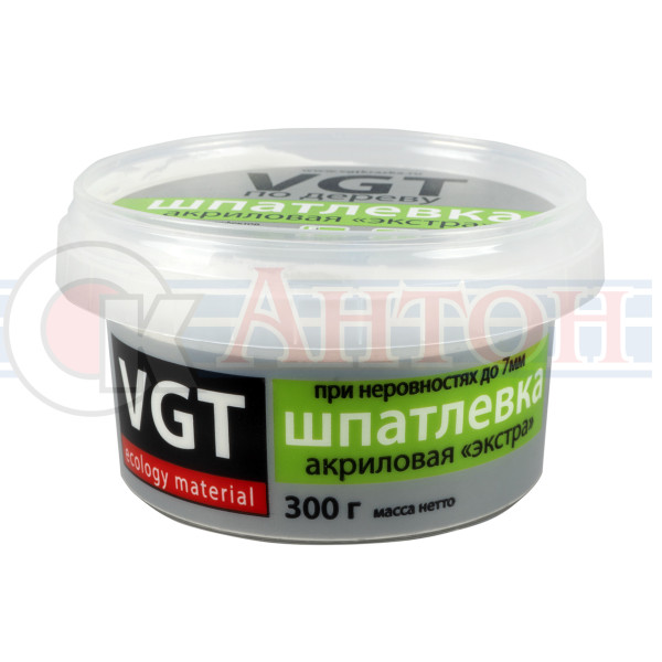 ВГТ Шпатлевка ЭКСТРА белая 0,3кг