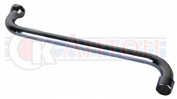 SS385К Излив круглый для ванны