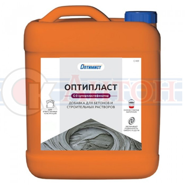 ОПТИМИСТ Суперпластификатор 10л С-409