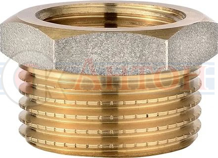 Футорка  1/2" х 3/4" В/Н НИКЕЛЬ