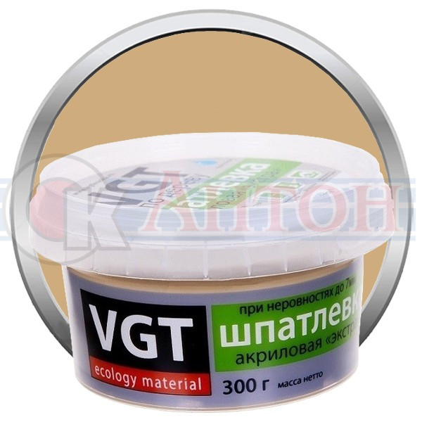 ВГТ Шпатлевка ЭКСТРА бук 0,3кг