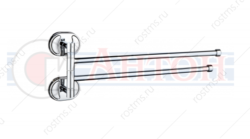 А1024 Держатель для полотенец поворотный двойной