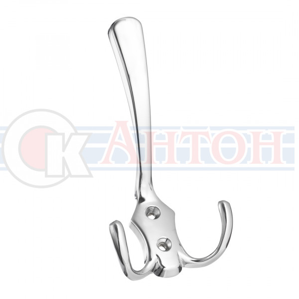 Крючок мебельный трехрожковый 04.15.02 Триумф хром