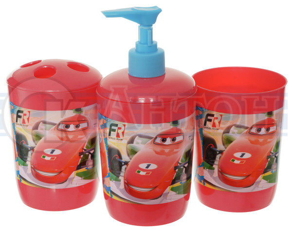 21383 Набор д/ванной 3пр. Дисней-Тачки