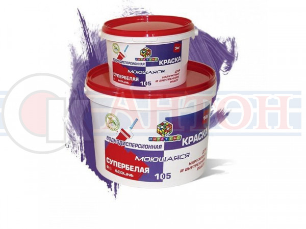 Миратекс краска в/д моющаяся 3кг  105