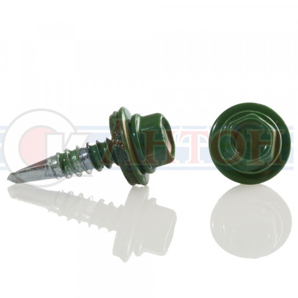 Шуруп кровельный Д 4,8*29 (50шт) зелен.