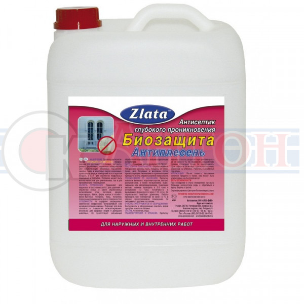  Антисептик Антиплесень Злата 1л