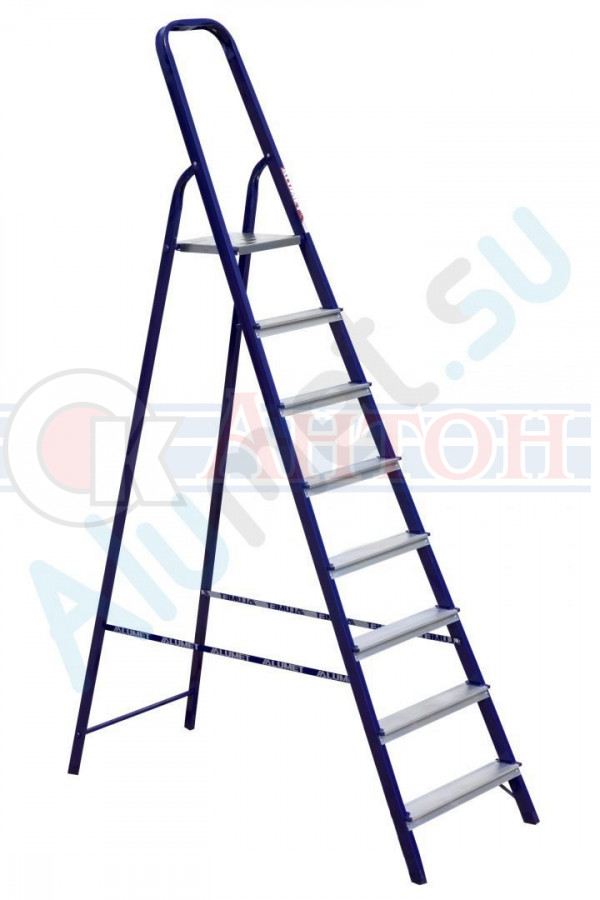 Стремянка стальная комбинированная, 8 ступеней 63-0-108 РемоКолор