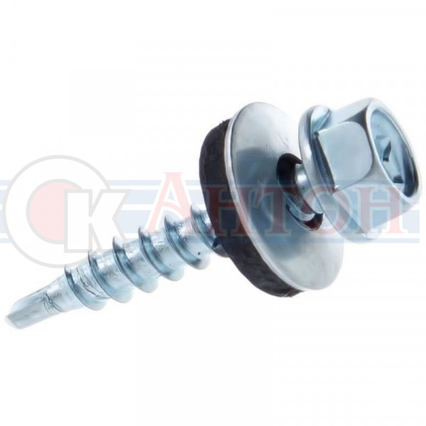 Шуруп кровельный Д 4,8*29 (50шт) оц.