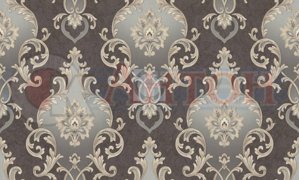 4250-9 Обои Виктория (Кинцуги фон 4208) винил 1,06*10м горячего тиснения на флизе