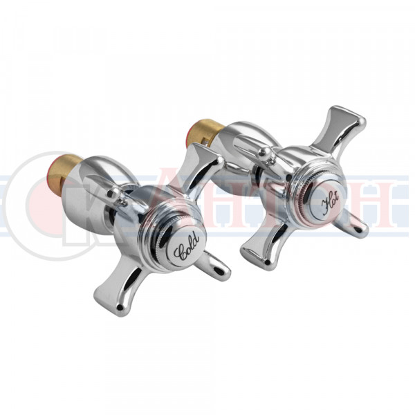 Комплект-кранбукса 1/2м/к+маховик "крест"5005