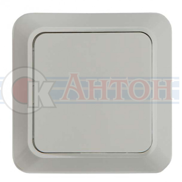 Выключатель ОУ белый 10А-250В  BOLLETO