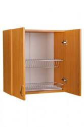 800 Шкаф навесной для посуды с сушкой-бук