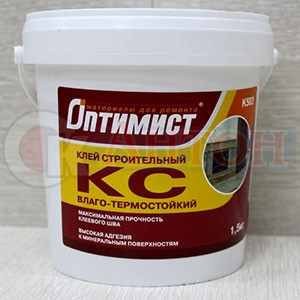 ОПТИМИСТ Клей КС строительный  1,5кг