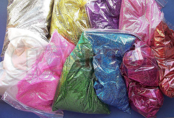 Блестки цветные в ассортименте