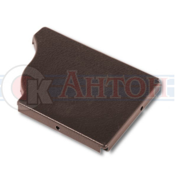 Заглушка желоба120*86 правая (ПЭ-8017) коричневый