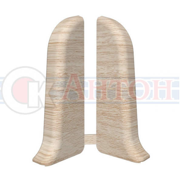 Заглушка правая К55 Ясень светлый