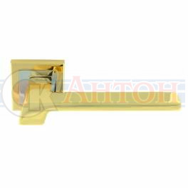 Ручка дверная 111К AL золото Нора-М 10394