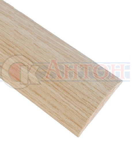 Наличник Дуб беленый 70х8х2150 полукруглый