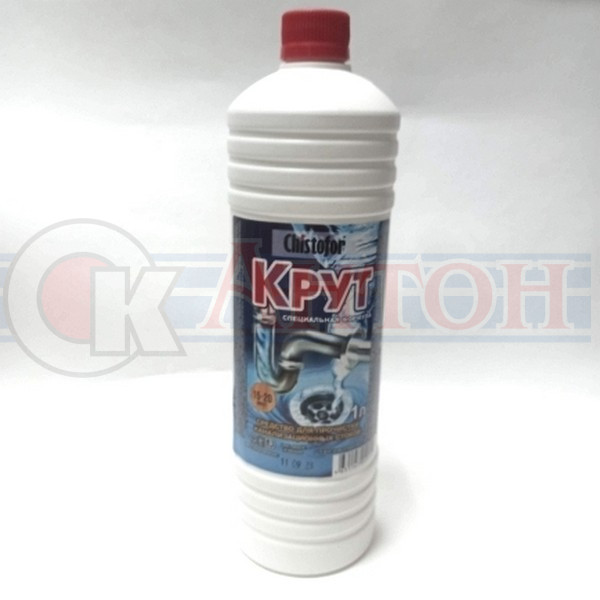 КРОТ д/чистки труб 1л ДБХ розовый