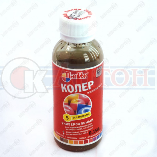 Колер №  5 палевый паста унив.0,1л