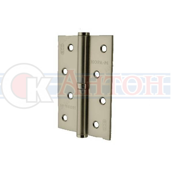 Петля накладная 750-4"-FHP-ECO мат.хром левая  100*70*2,5 Нора-М 6609