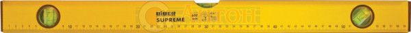 Уровень Суприм 800мм 3 глазка БИБЕР