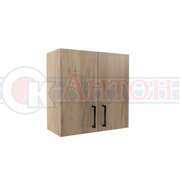 800 Шкаф навесной для посуды с сушкой Дуб Бунратти