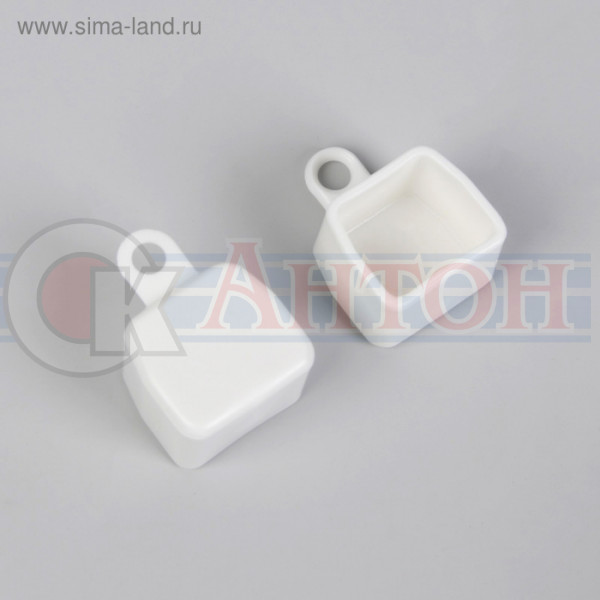 Заглушка белая к U-шине