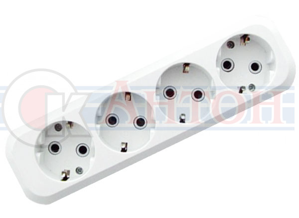 Колодка 4гн. с/з 