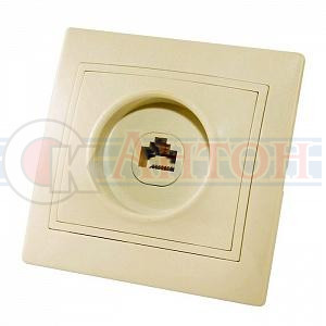 Розетка Таймыр компьютерн. RJ45 слоновая кость