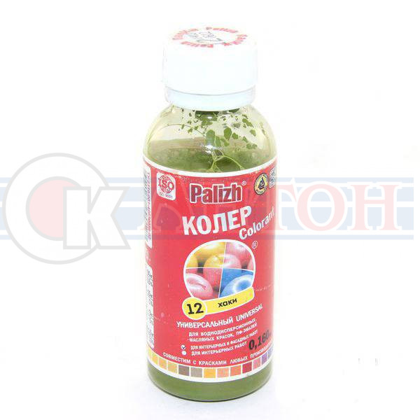 Колер №12 хаки паста унив.0,1л