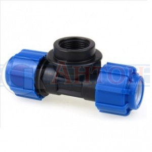 Тройник д/ПНД внутр. р.40*1 1/40*40