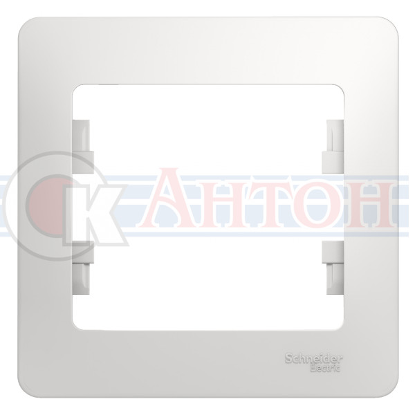 Рамка 1-местн белая 2012400019 ГЛОССА