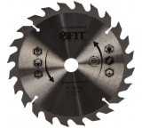37738Диск пильный по дереву 185х20*24Т FIT 