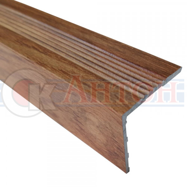 Порожки-угол 25*25мм (1,35м) дуб медовый