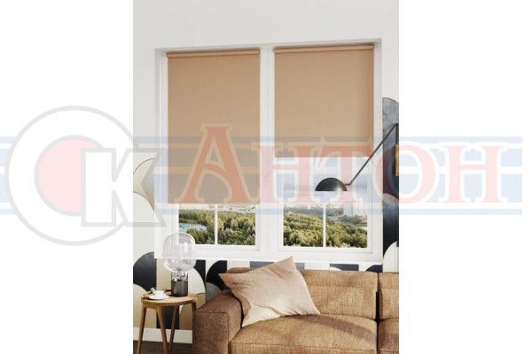 Мини Роллета Лестер 72,5*175 бежевый