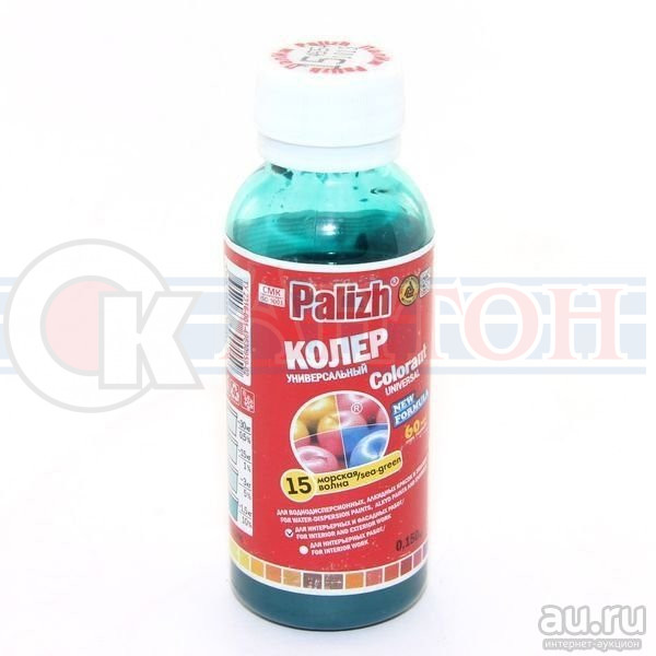 Колер №15 морская волна паста унив.0,1л
