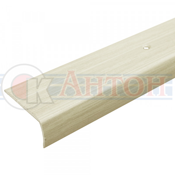 Порожки-угол 40*22мм (0,9) груша белая