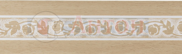 Карниз СМ2 Камелия 240см Крем с фигурными боковинами