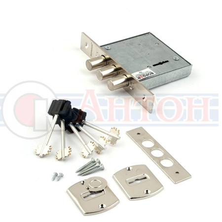 Замок врезной BORDER 70901 3B 8-8Д/15 сувальдный взломостойкий