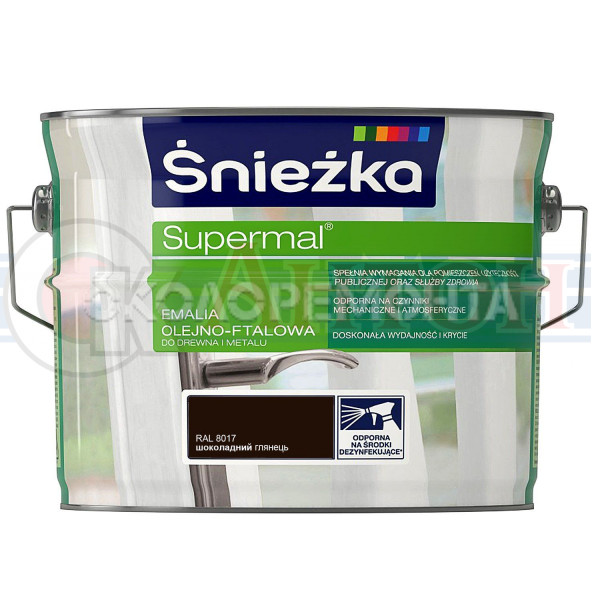 СНЕЖКА Эмаль 2,5л Шоколадная