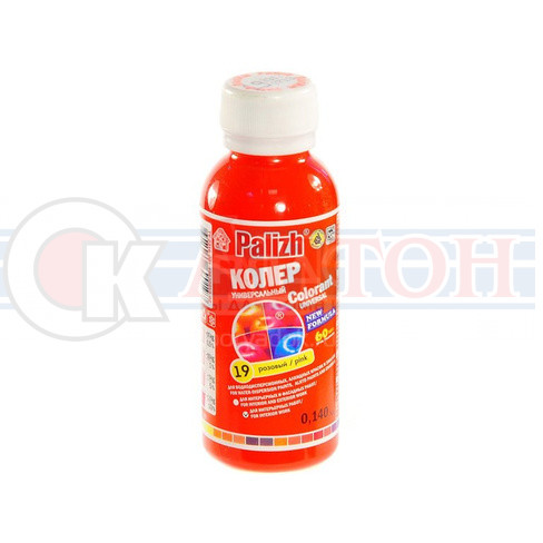 Колер №19 розовый паста унив.0,1л