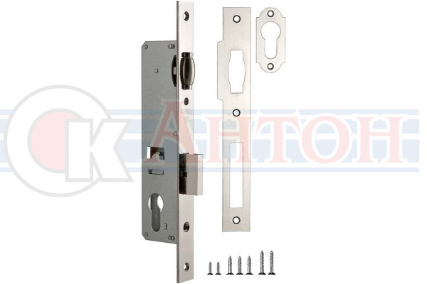 Корпус узкопрофильного замка с роликом 5116-30 хром Fuaro